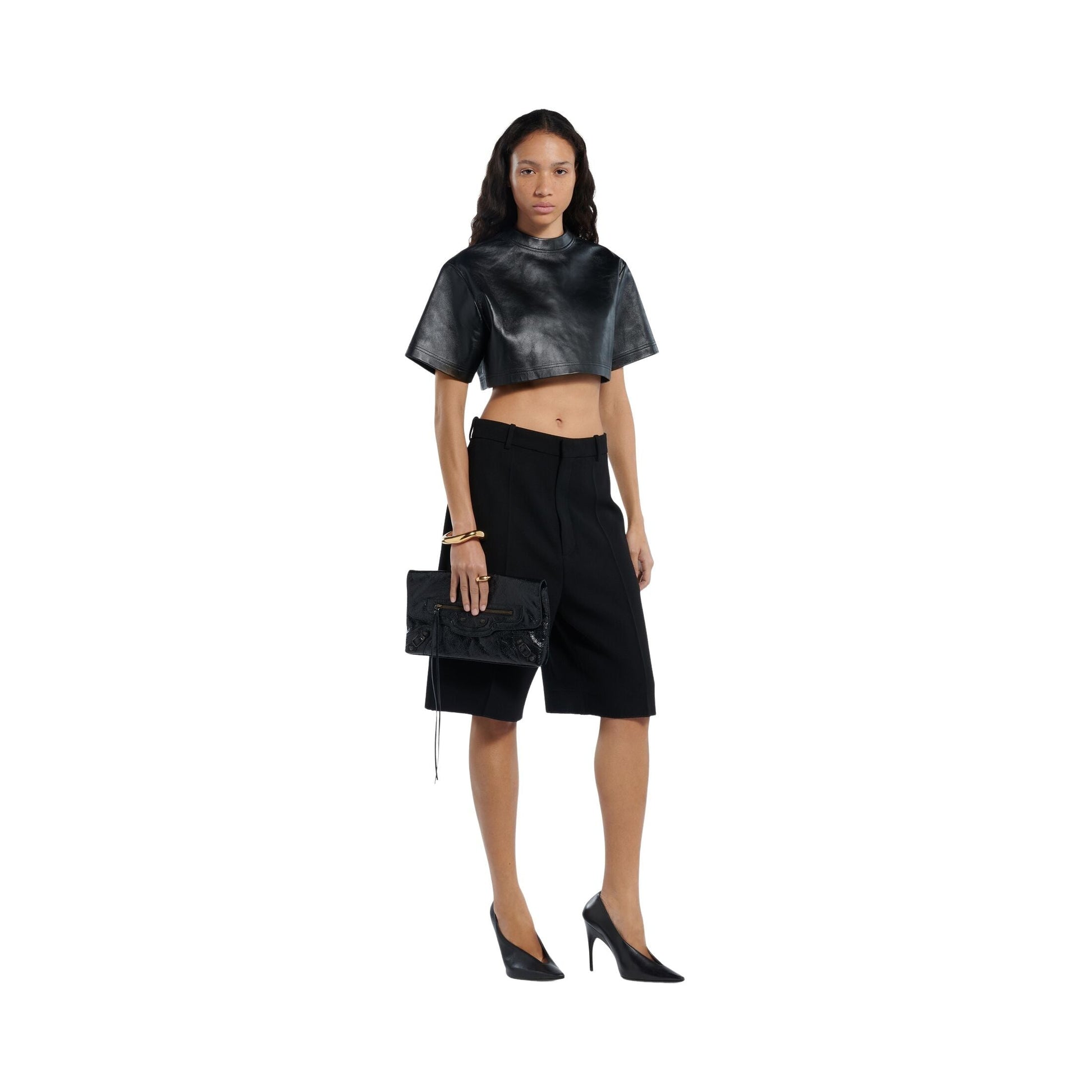 Balenciaga Le City Clutch 'Black' 8733862ABEK1000
