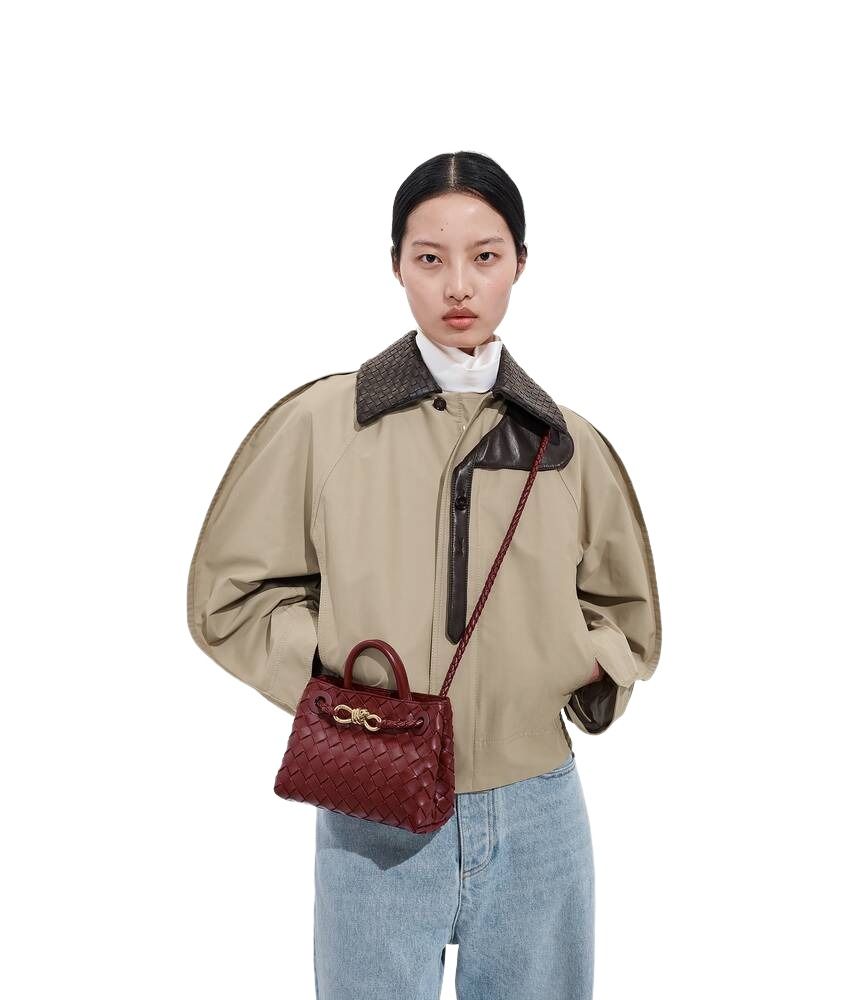 (WMNS) Bottega Veneta Mini Andiamo 'Lava red' 874957VCPP16551