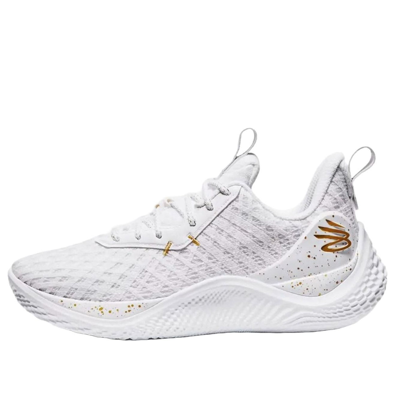 Under Armour Curry 10 Team 'White Metallic Gold' 3026624-102