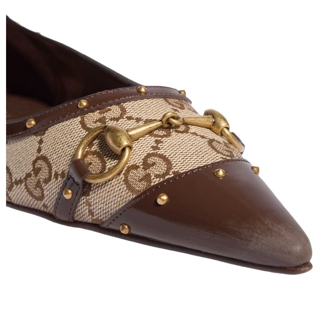 (WMNS) Gucci Savoy Ballerina 'Sand Dark Brown' 875050-FAF7F-9649