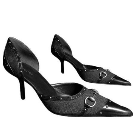 (WMNS) Gucci Savoy Pump 'Black' 875051-FAF7F-1052