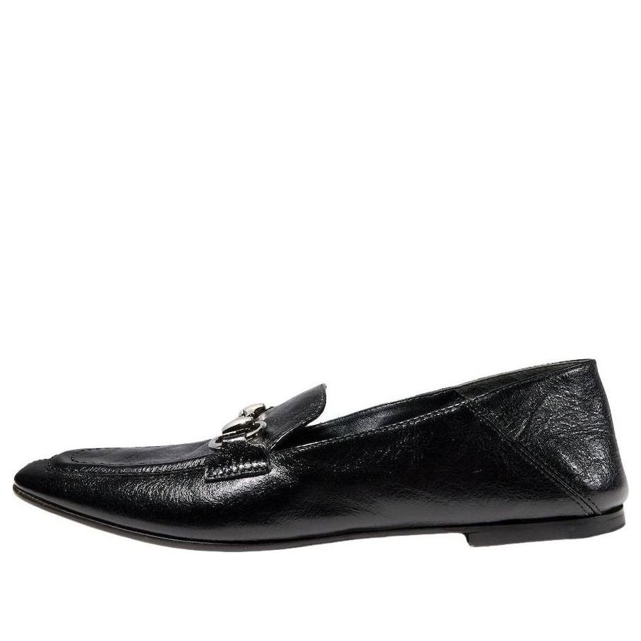 (WMNS) Gucci Jordaan Soft Loafer 'Black' 875158-AAFQB-1000