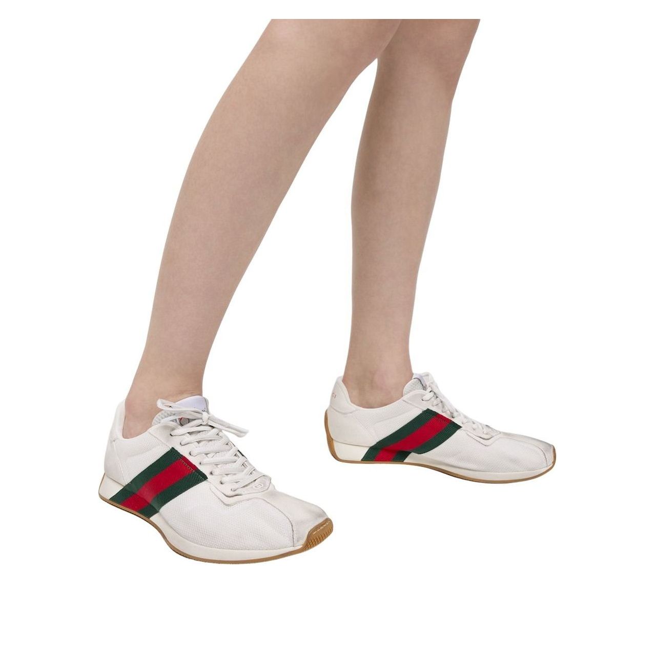 (WMNS) Gucci Tempo Sneaker 'White' 875164-FAF9H-9052