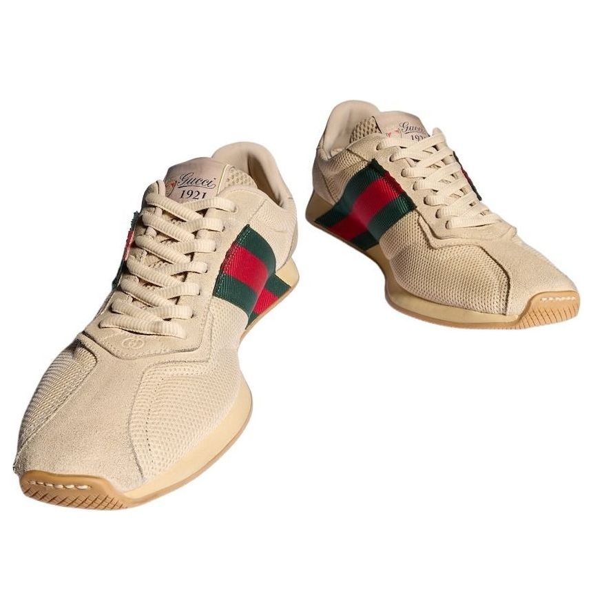 (WMNS) Gucci Tempo Sneaker 'Sand' 875164-FAF9H-9742