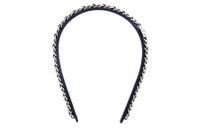 CHANEL Lambskin Headbands Women's Black