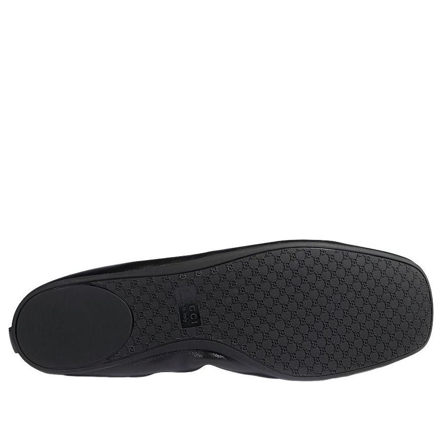 (WMNS) Gucci Prima Ballet Flat 'Black' 875322-AAF3Q-1000