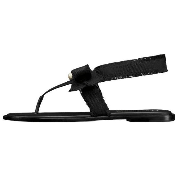 DIOR Adiorable One Strap Sandals Women's Black