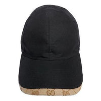 Gucci Cotton Canvas Baseball Hat 'Black' 875670-4HBJ9-1096