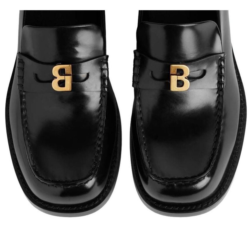 (WMNS) Balenciaga Comfy Loafer 'Black' 876333WBEC11087
