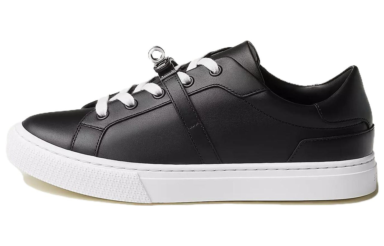HERMES Day Low-Top Skateboard Shoes Women's Black