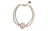 CHANEL Necklaces Women's Gold