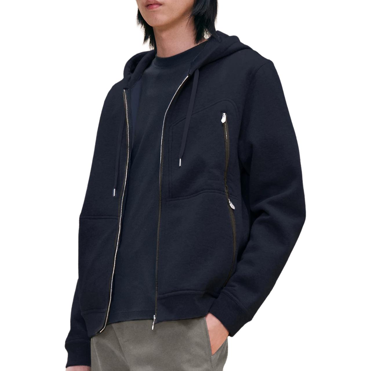 HERMES SS24 Sweatshirt Men's Ocean Blue