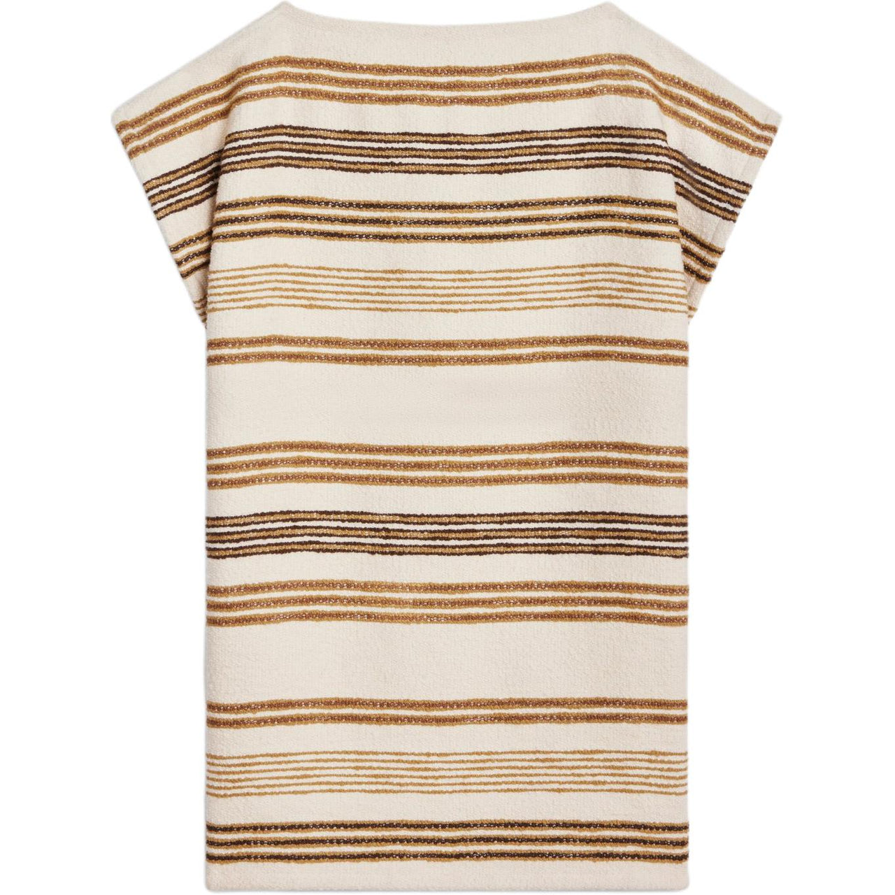 CELINE Baja Striped Tie Detailed Mini Dress