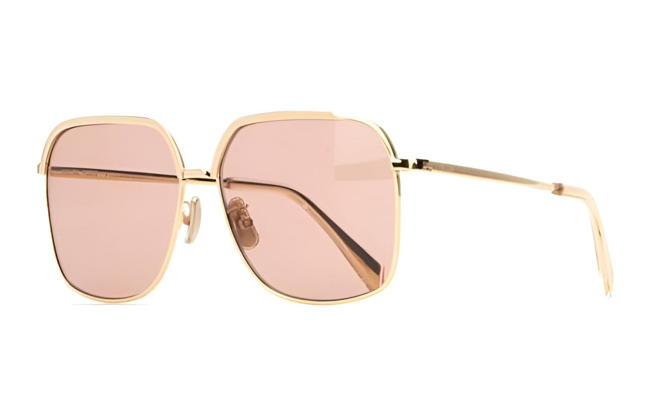 CELINE Sunglasses Women's Gold