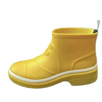 CHANEL Rain Boots Women's Yellow