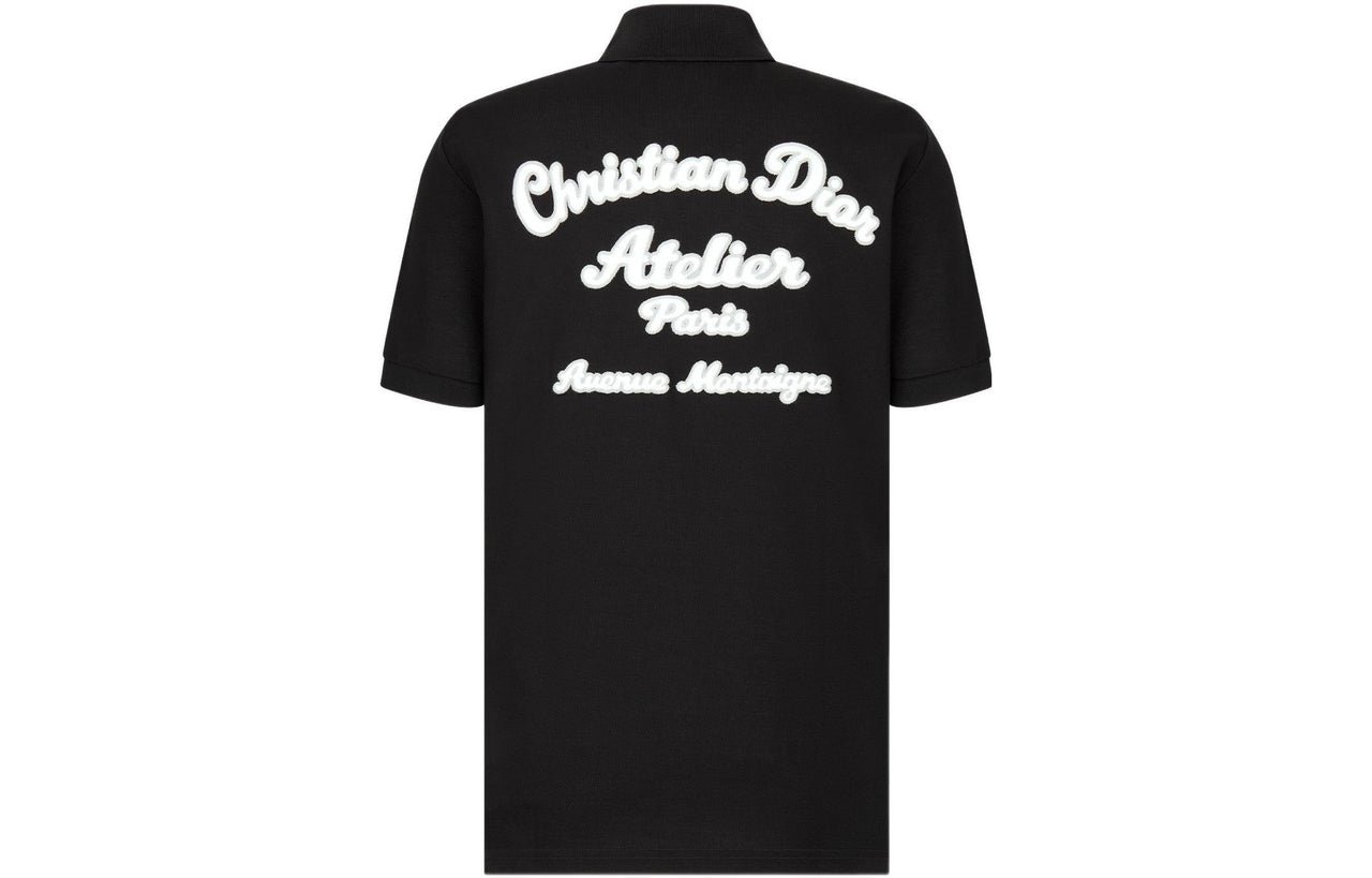 DIOR Quarterly New Products Polo Shirts Men Black