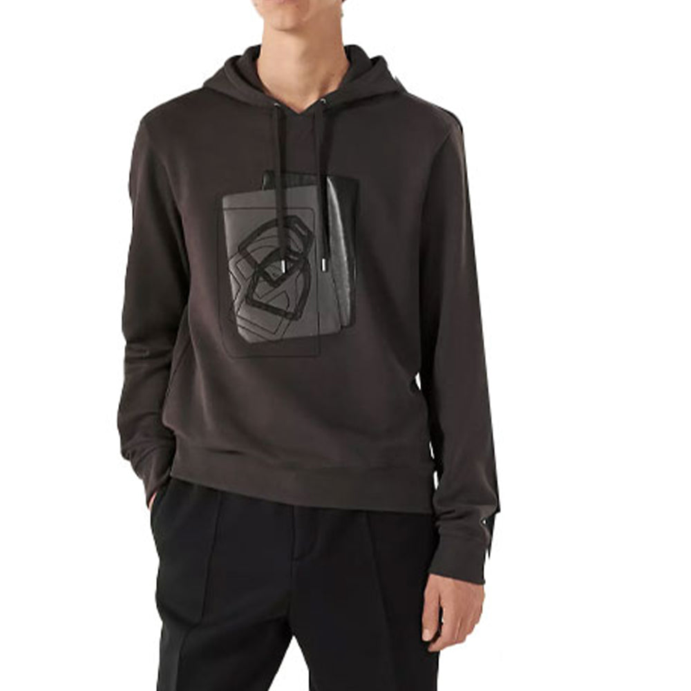 HERMES Sweatshirts Men Coffee