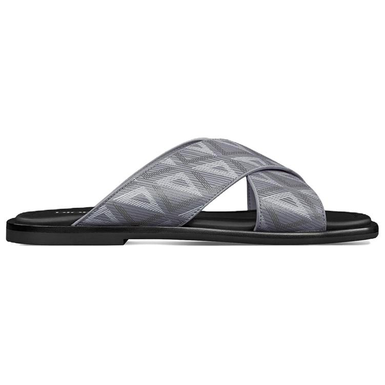 DIOR Alias Slide Slippers Men's Gray