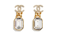 CHANEL Earrings Women's Gold