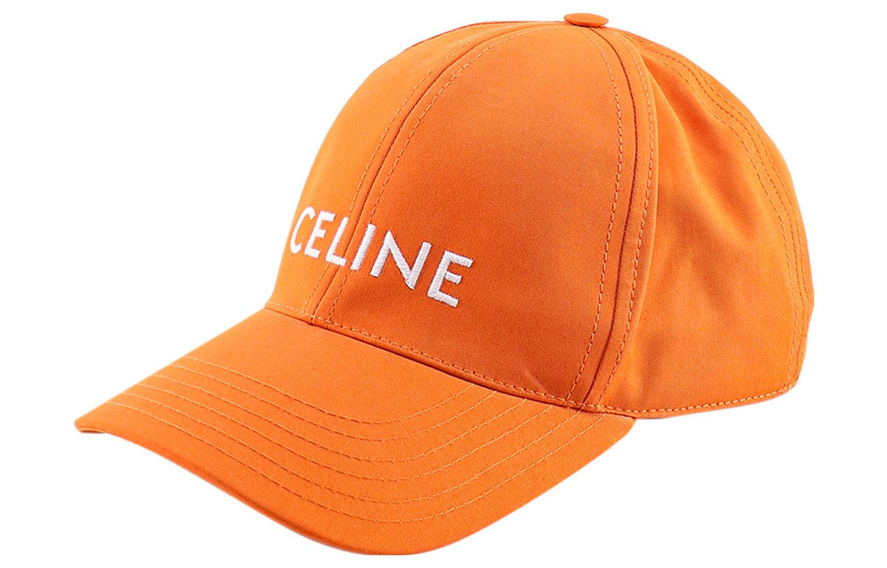 CELINE Baseball Caps Unisex Orange