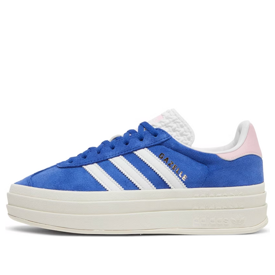 (WMNS) adidas originals Gazelle Bold 'Lucid Blue Pink' HQ6894