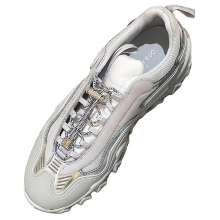 LOUIS VUITTON Low-Top Casual Shoes Women's White
