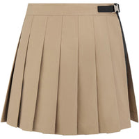 DIOR Pleated Wrap Mini Skirt
