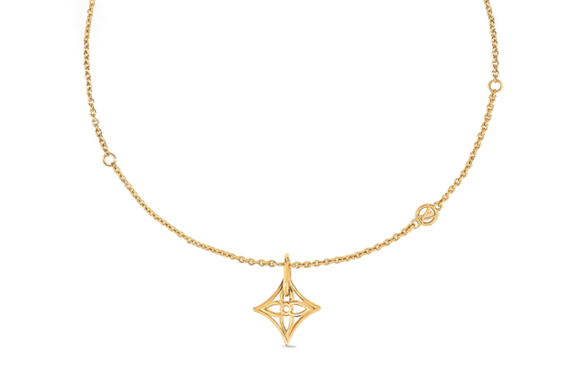 LOUIS VUITTON 2022 Collier Lv Twiggy Pointed Flower Necklace