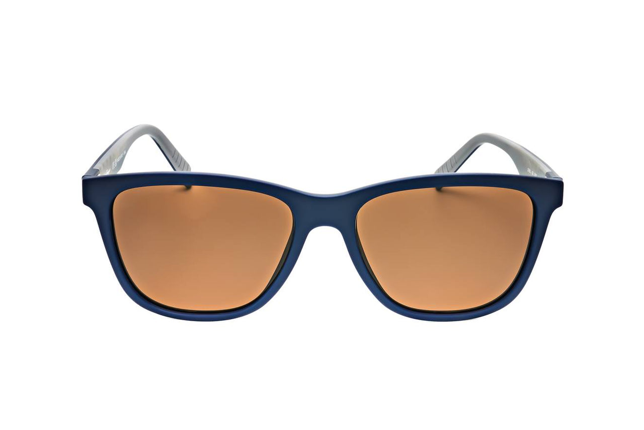 Salvatore Ferragamo Matte Blue Sunglasses Brown Lenses Men’s New SF 998S 002