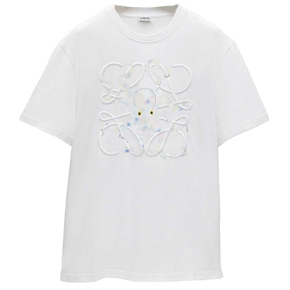 LOEWE Octopus Anagram Crewneck T-Shirt