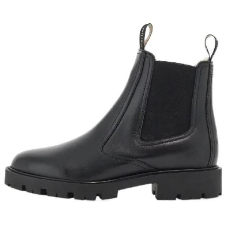 CELINE Margaret Short Chelsea Boots Women's Black