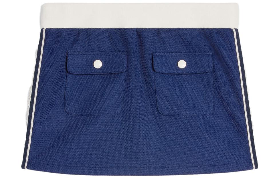 CELINE Casual Short Skirts Women's Blue