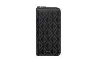 DIOR Canvas With Smooth Calfskin Wallet Men's Black