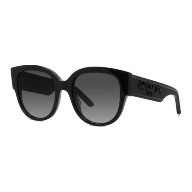 DIOR Acetate Cat Eye Sunglasses Women's Black