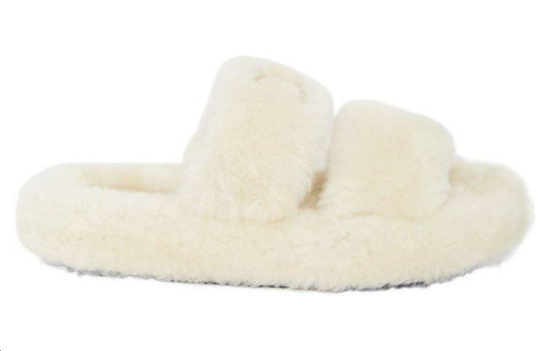 CELINE Slide Slippers Women's Beige