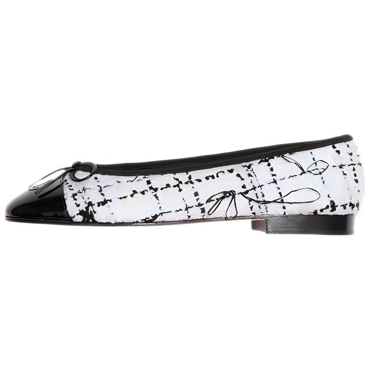 CHANEL Women's Casual Shoes Women's Black White