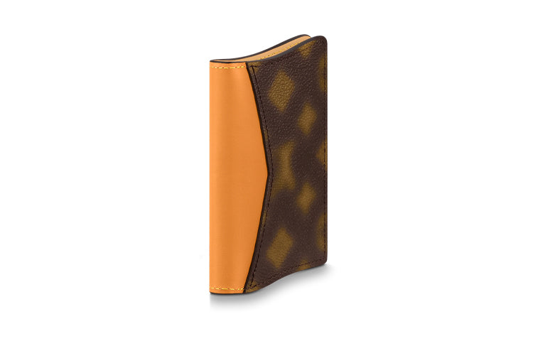 LOUIS VUITTON Pocket Organizer Blurry Monogram Brown