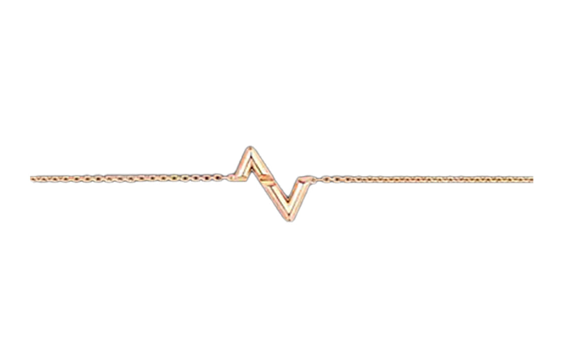LOUIS VUITTON Lv Volt Upside Down Bracelet Pink Gold