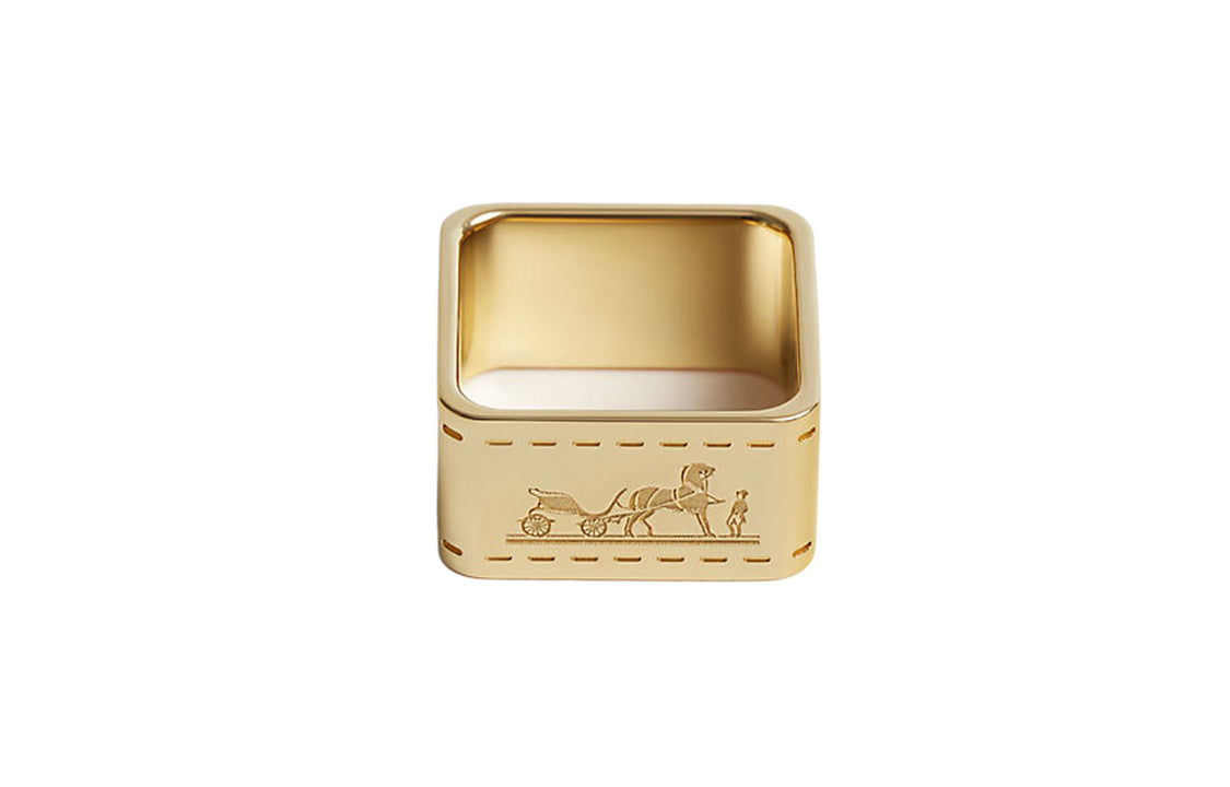 HERMES Rings Unisex Gold