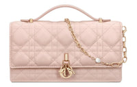 DIOR Sheepskin Shoulder Bag, Crossbody Bag, Handbag Mini Women's Rouge Pink