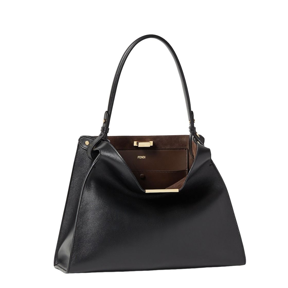 (WMNS) Fendi Way Medium 'Black Chocolate' 8BN368AWPFF1DDQ