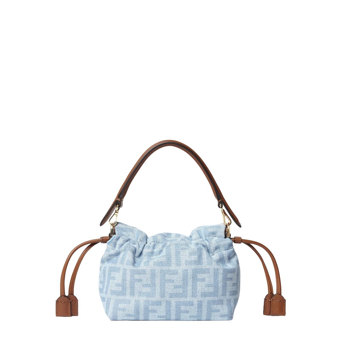 (WMNS) Fendi Mamma Baguette Small 'Light Blue' 8BS105AY6QF1WM6
