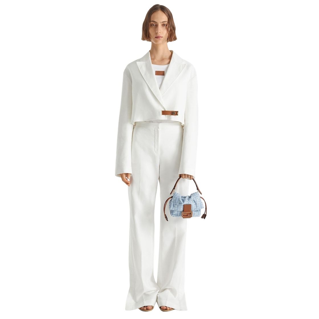 (WMNS) Fendi Mamma Baguette Small 'Light Blue' 8BS105AY6QF1WM6