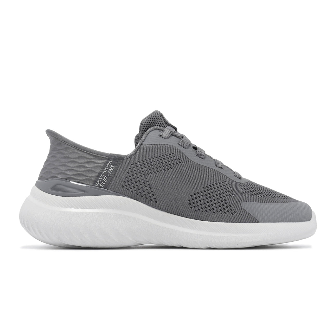 Skechers Bounder 2.0 Slip-Ins 'Grey White' 232459-WCHAR