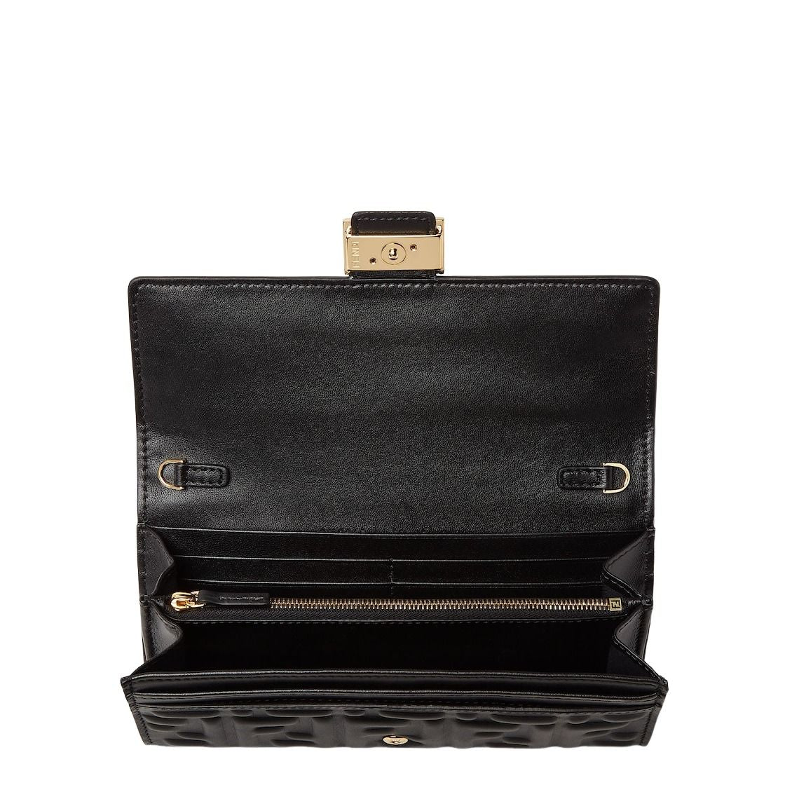 (WMNS) Fendi SS26 Baguette Continental With Chain 'Black' 8M0365AAJDF0KUR