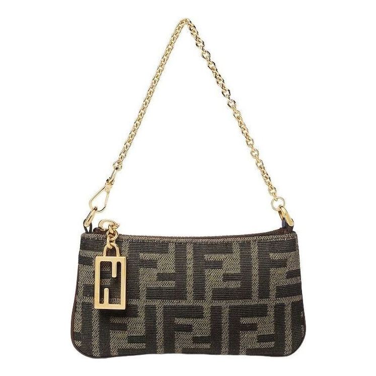 (WMNS) Fendi Baguette Pouch Mini 'Tobacco Brown' 8M0535A98PF1GL7