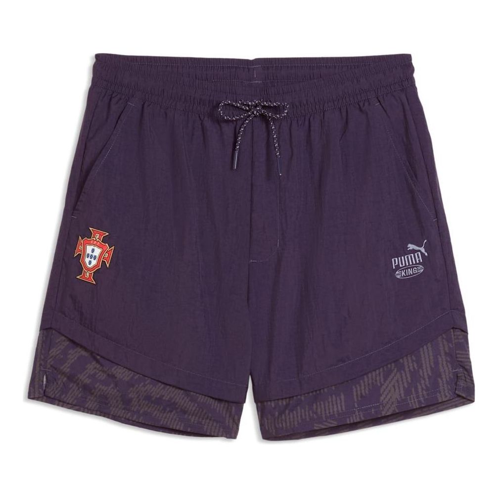 PUMA x PORTUGAL x SALEHE BEMBURY KING Relaxed Shorts 'Deep Plum' 635104-64