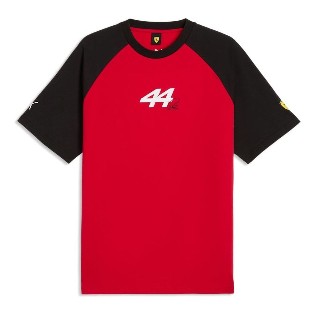 PUMA x Scuderia Ferrari Lewis Hamilton T-Shirt 'Rosso Corsa PUMA Black' 635867-01