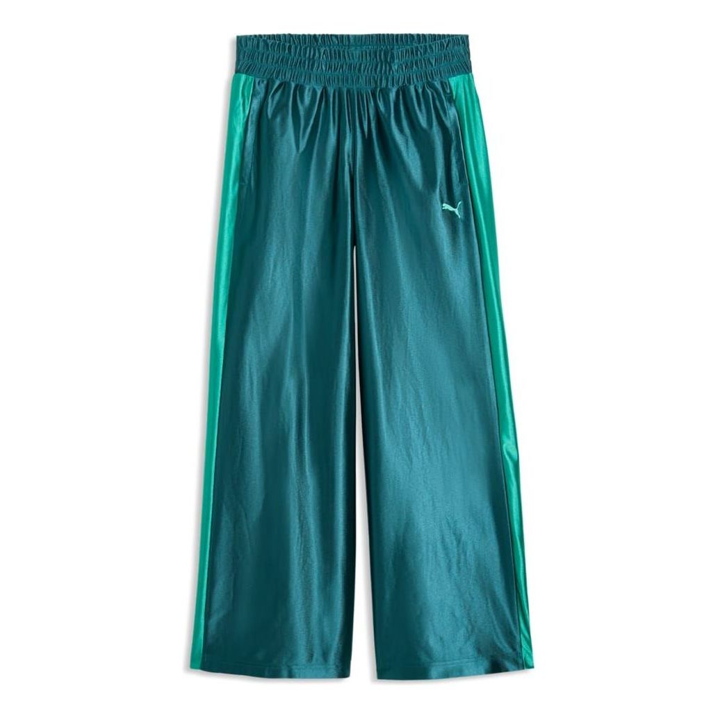 (WMNS) PUMA Future.Puma.Archive T7 Pants 'Emerald Ice' 634593-41