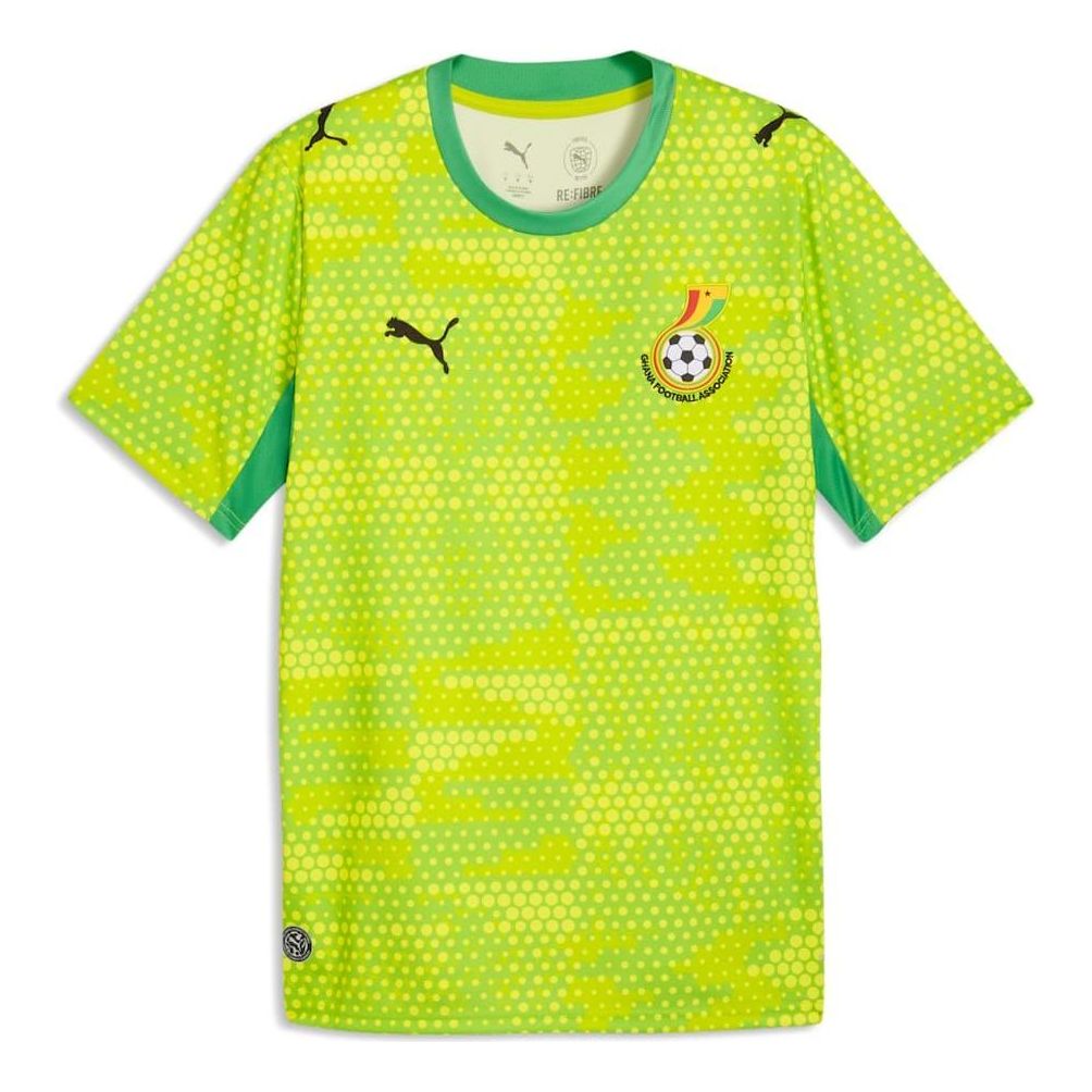 PUMA x GHANA x SALEHE BEMBURY Goalkeeper Jersey 'Lime Smash Green Fruit' 787099-88